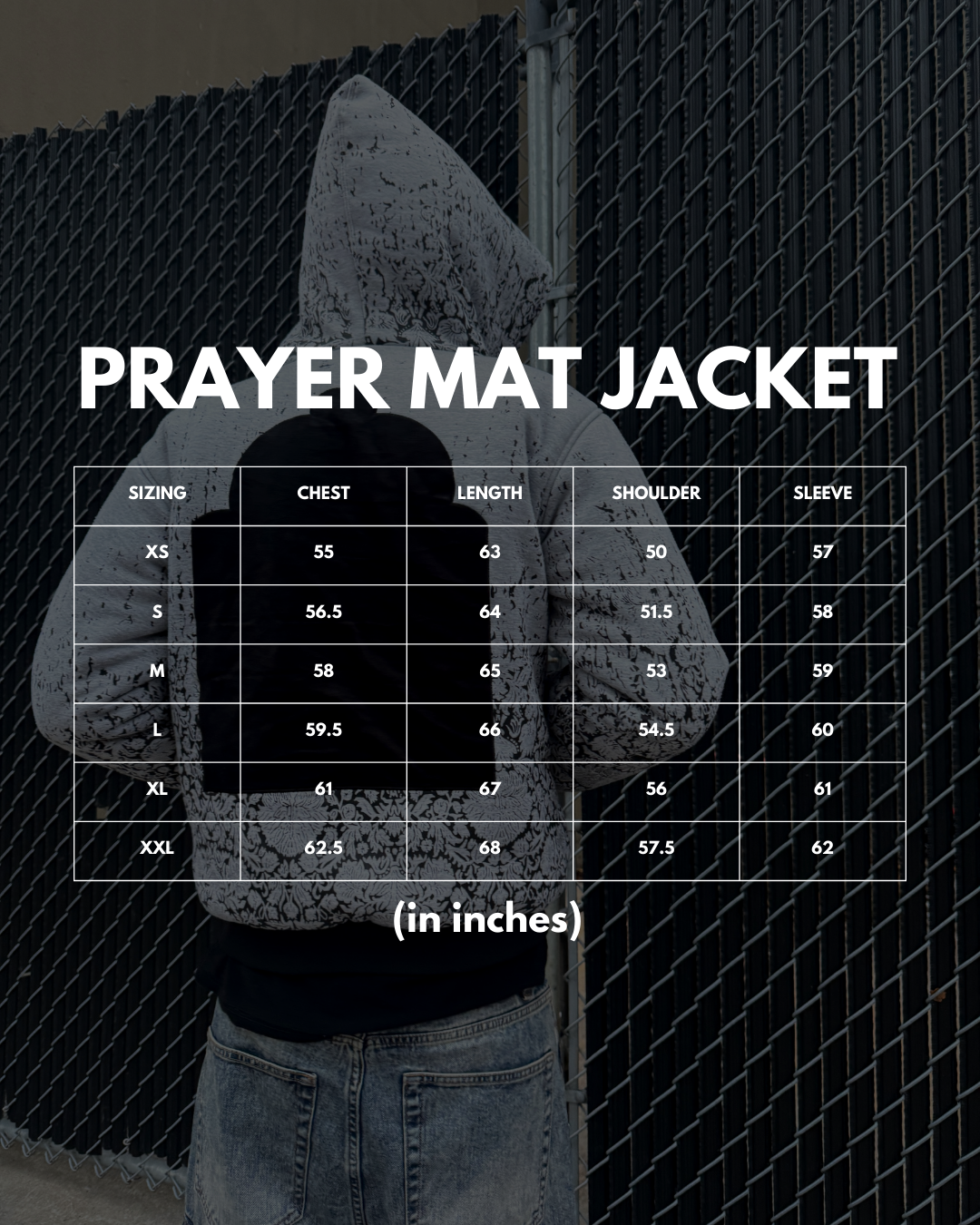 REVERSIBLE PRAYER JACKET