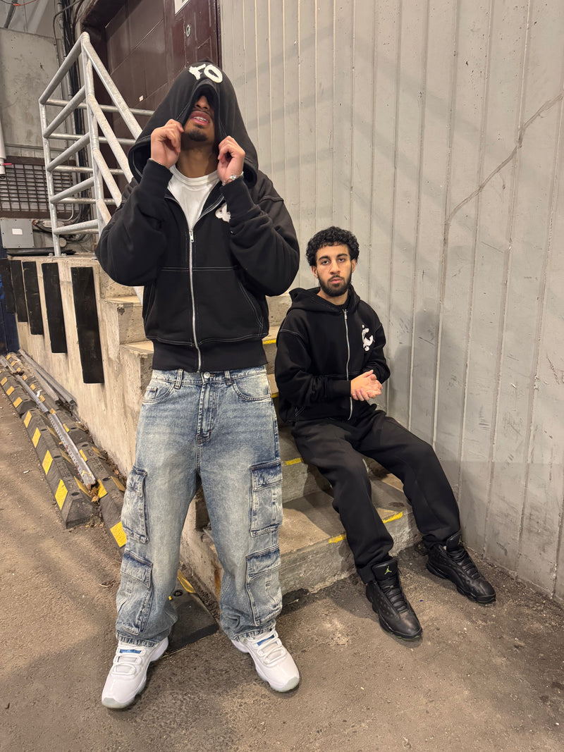 PATCHWORK LOGO HOODIE